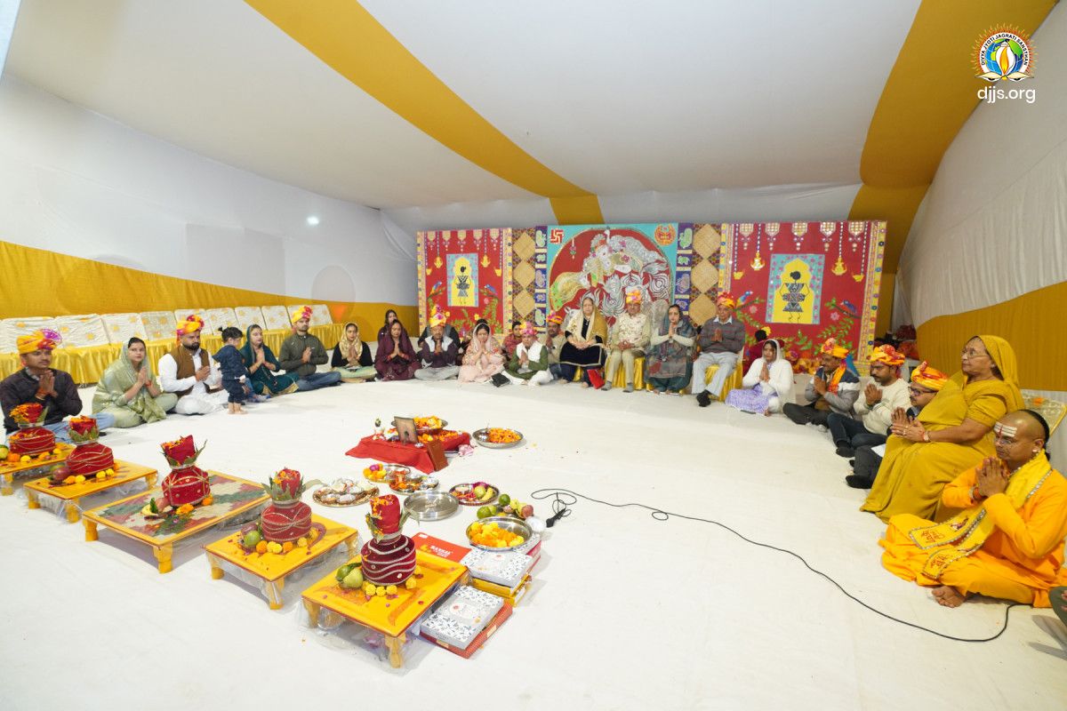 DJJS Shrimad Bhagwat Katha at Jalandhar, Punjab enlightens the path and purpose of human life