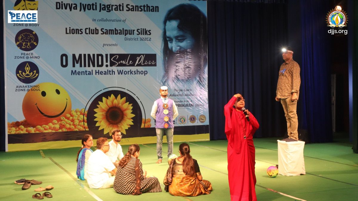 PEACE Mental Health Workshop at Sambalpur University, Odisha, Inspires Working Professionals 