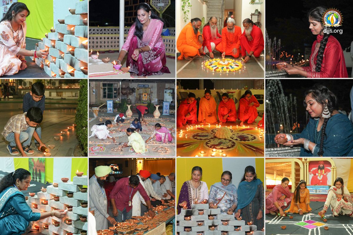 DJJS celebrates Green Diwali at Nurmahal, Punjab by lighting 1.25 lakh diyas: a unique confluence of environmental conservation & inner awakening