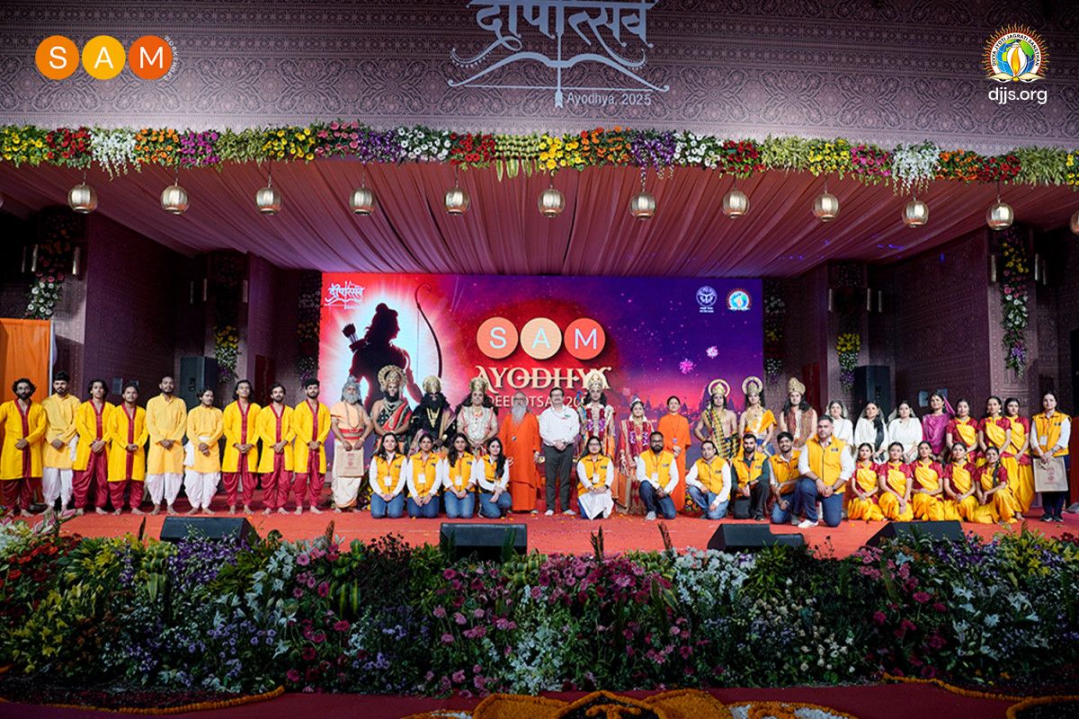 SAM Brings the Vision of Ram Rajya to Life at Ayodhya Deepotsav 2025