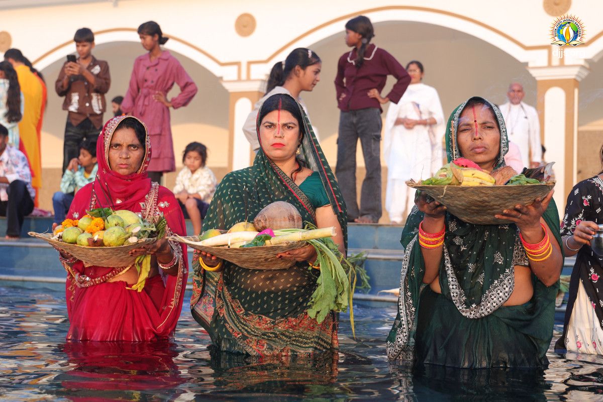 Chhath Puja at Nurmahal Ashram of DJJS, Punjab: A Celebration of Devotion and Inner Illumination