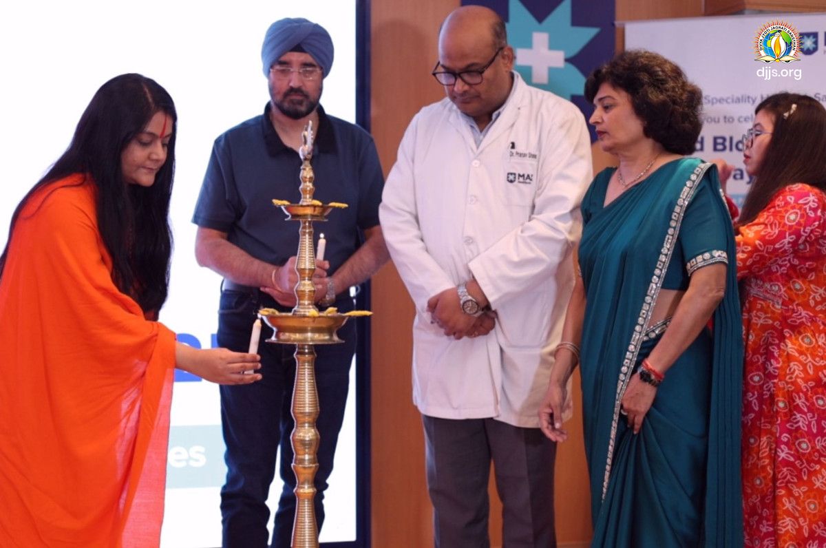 DJJS Santulan makes guest appearance at Max Healthcare, Saket - Commemorates World Blood Donor Day 2025 with highlights of women’s pivot role in society