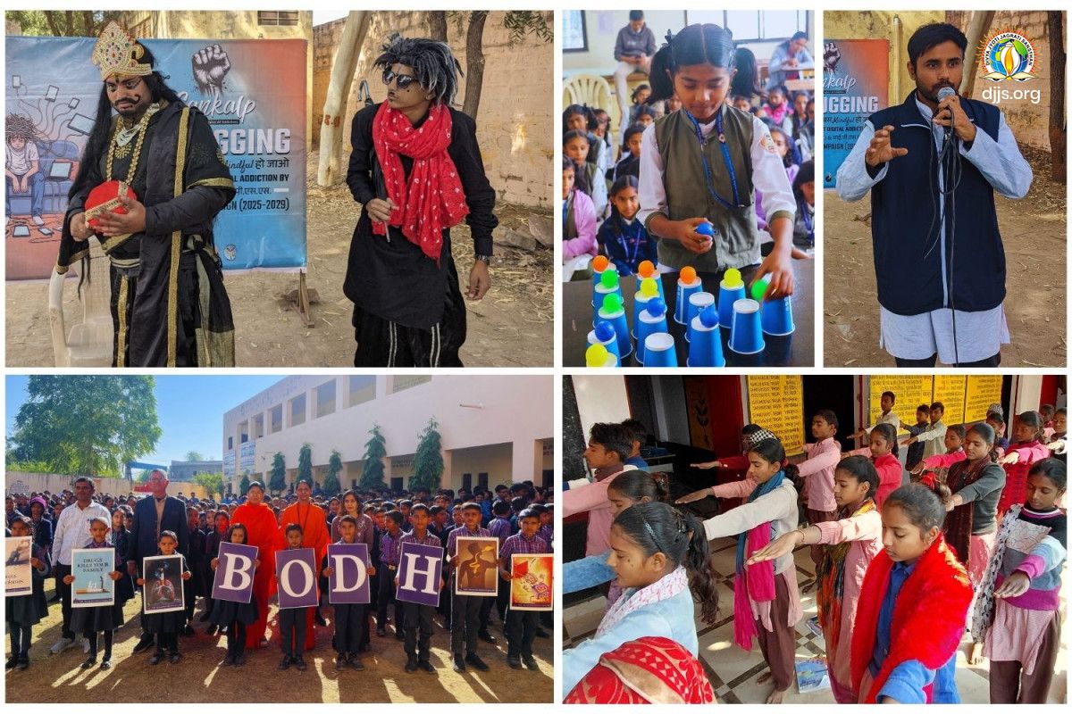 DJJS Bodh’s ‘UNPLUGGING’ Initiative Engages 8,500+ Students in 17 Schools to Promote Mindful Digital Habits