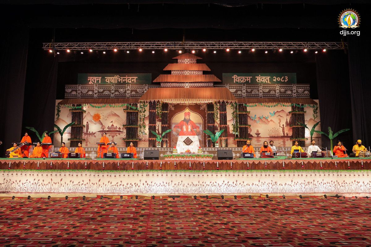 Auspicious beginning of Bhartiya Nav Varsh, Vikram Samvat 2083: Celebrated at Divya Dham, Delhi as sacred festival illuminated by divine energy of devotion, meditation & inner awakening