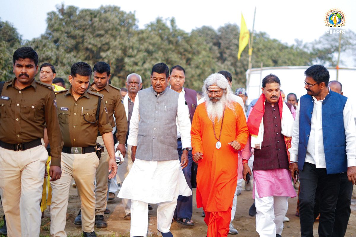 Inauguration of Kamdhenu Gaushala at Saharsa, Bihar, revived the sacred Gau sanskriti under the divine illumination of eternal wisdom