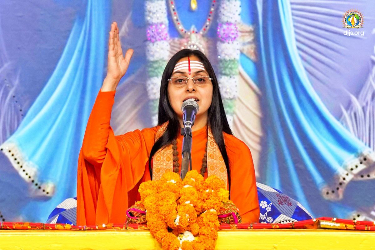 Divine Wisdom Unfolds at Shrimad Bhagwat Katha in Hoshiarpur, Punjab
