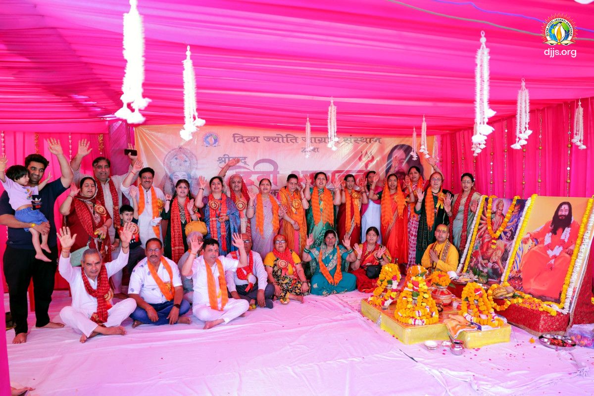 Divya Jyoti Jagrati Sansthan’s Shrimad Devi Bhagwat Katha in Rohini, Delhi Spread the Message of Devotion & Self-Realisation