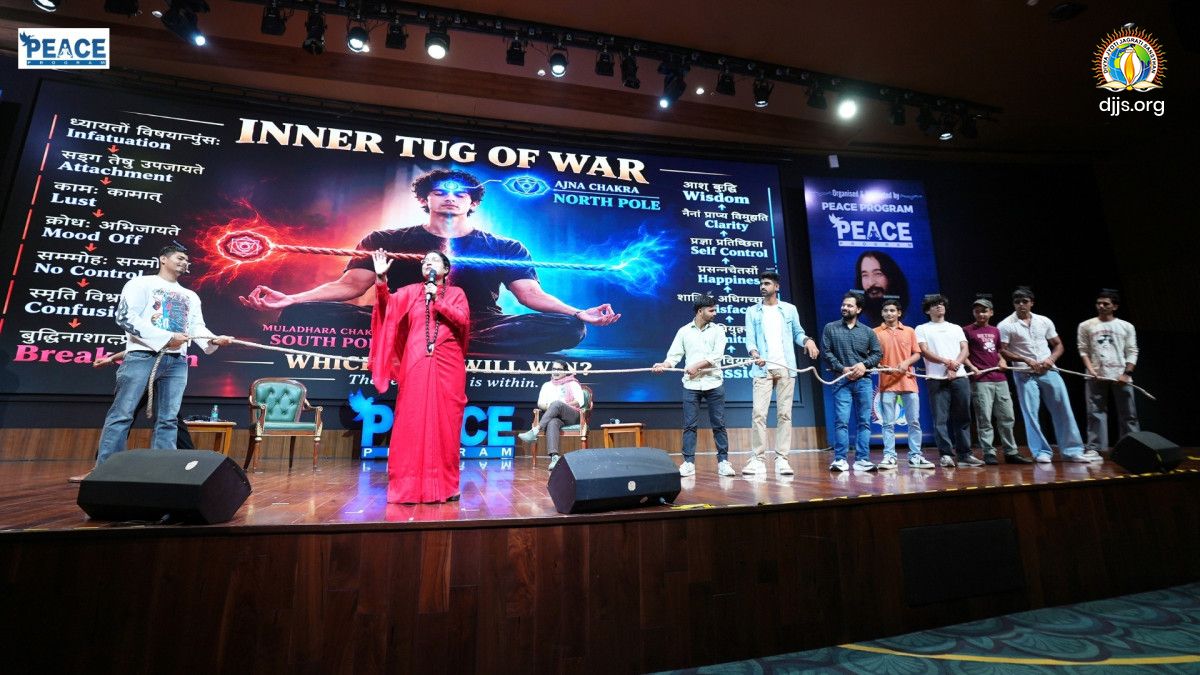 “GITA-O-Logy for Gen Z” Event Sparks High Josh at Bharat Mandapam